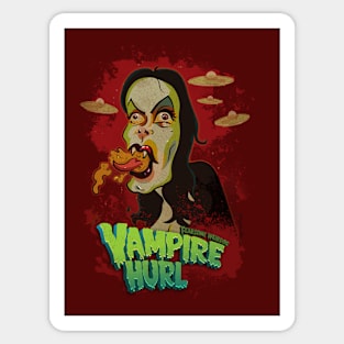 Vampire Hurl Sticker